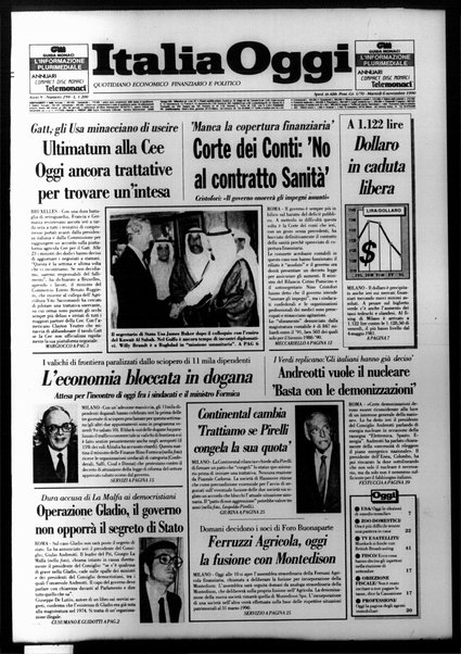 Italia oggi : quotidiano di economia finanza e politica